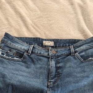Maurices Everflex High Rise Blue Jeans